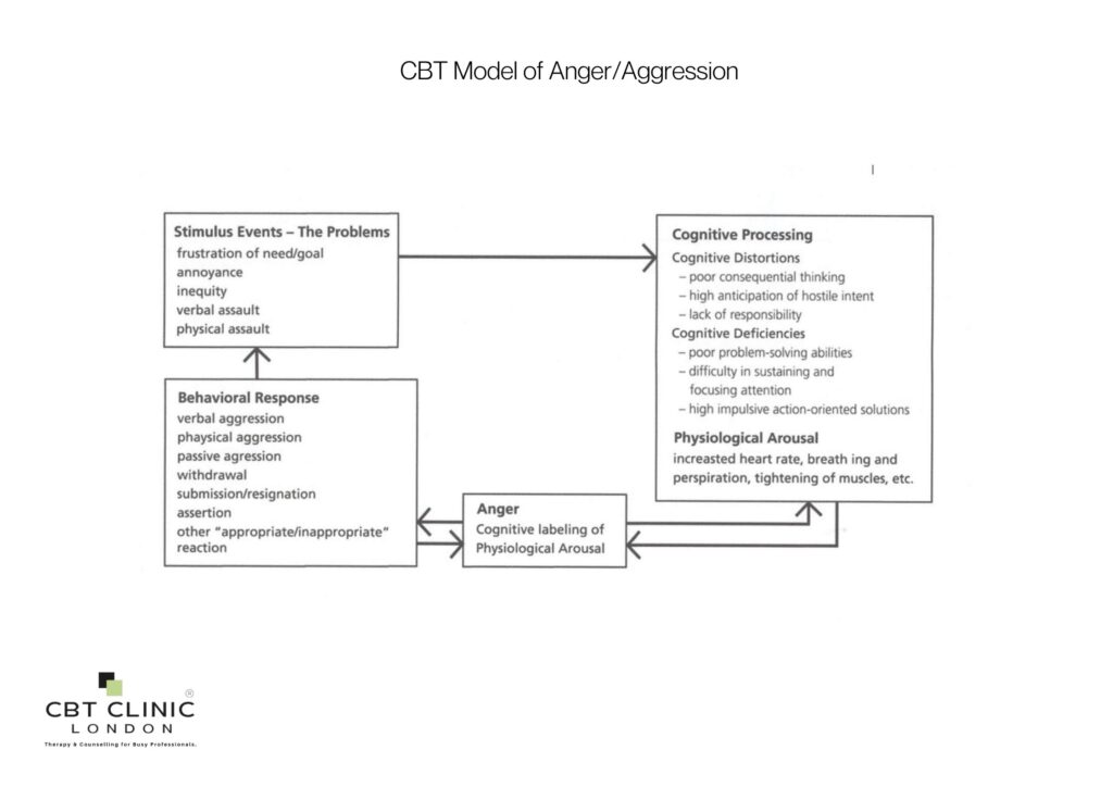 CBT Therapy London Anger Therapy Model